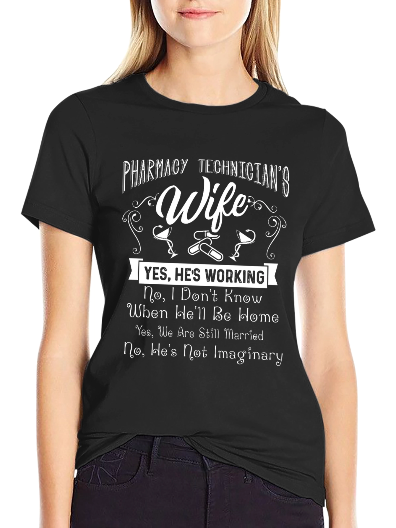 Pharmacy Technician Wife Graphic Tee