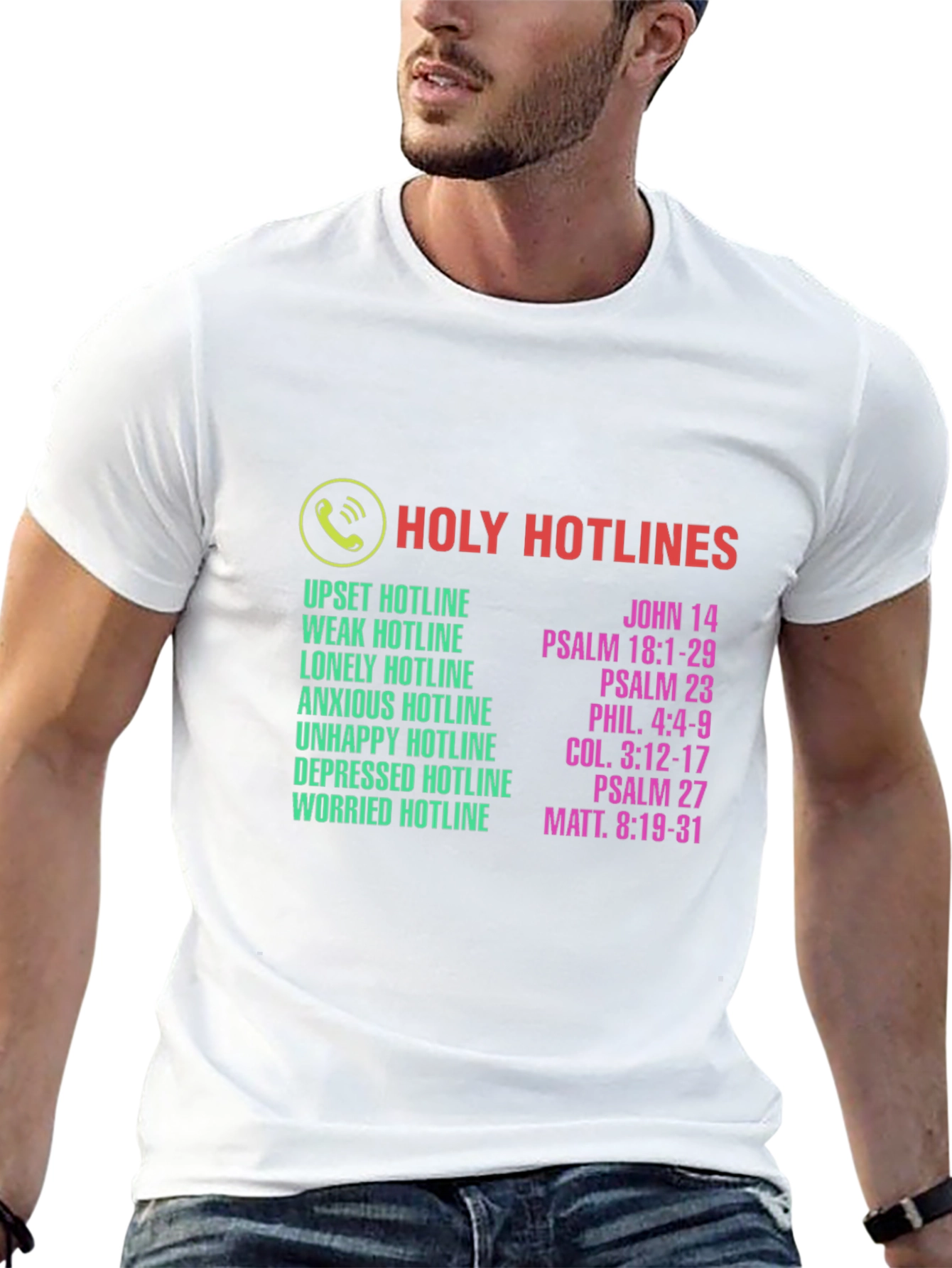 Holy Hotlines Christian T-Shirt