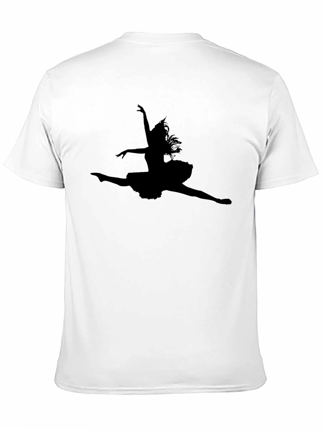 Black Ballet Dancer Graphic Tee - Soft Style