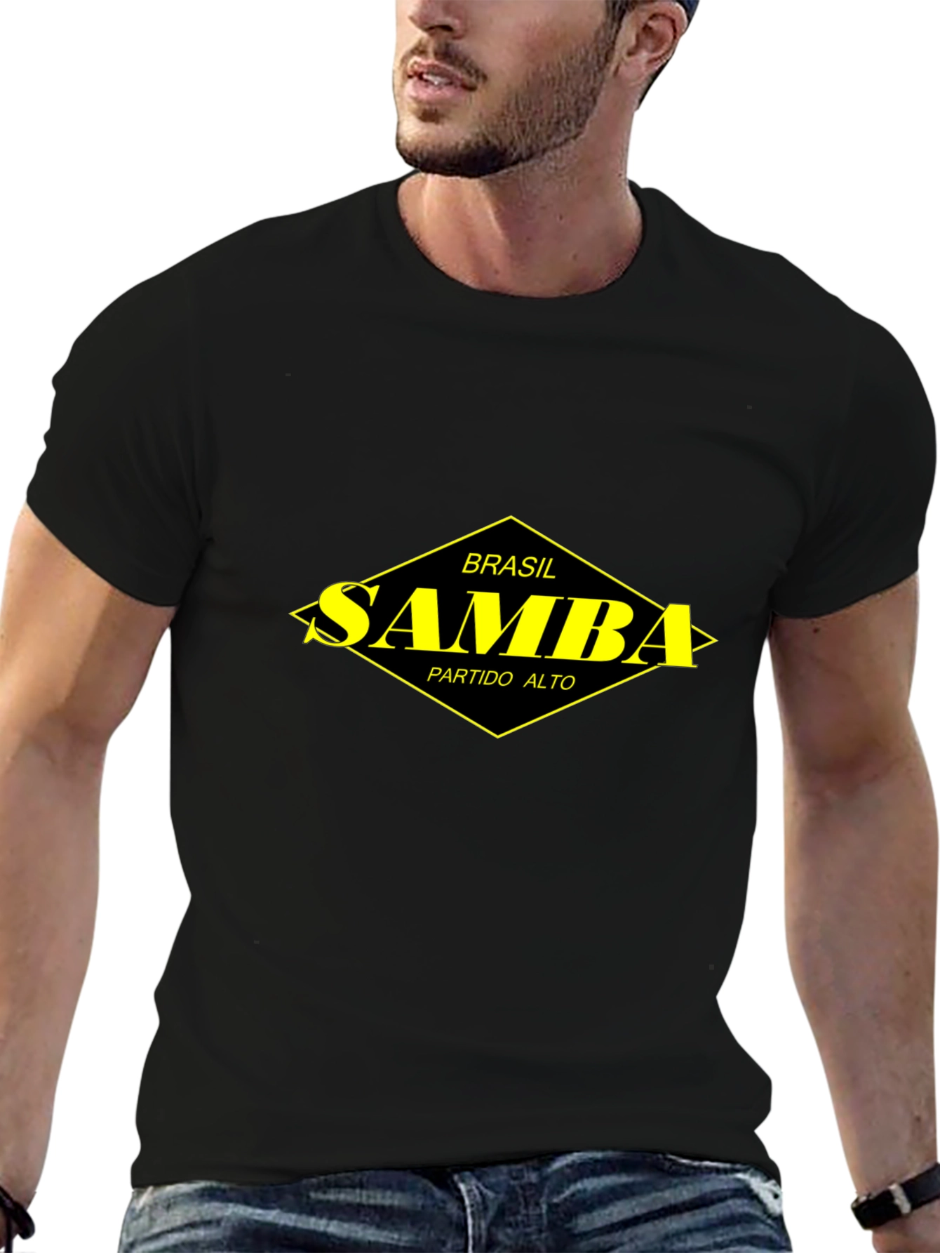 Brasil Samba T-Shirt - Black