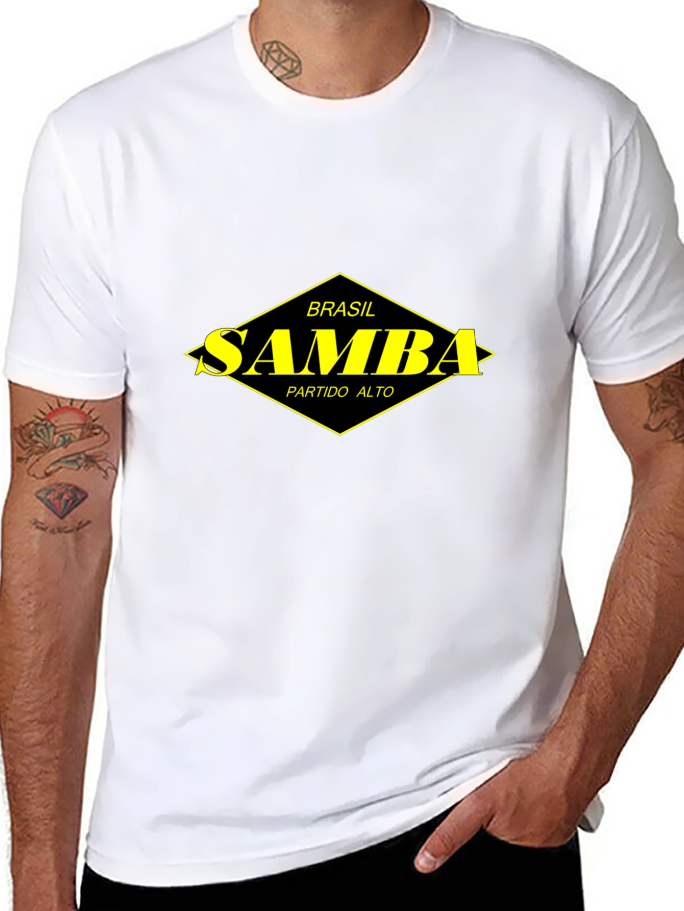 Brasil Samba T-Shirt - Black
