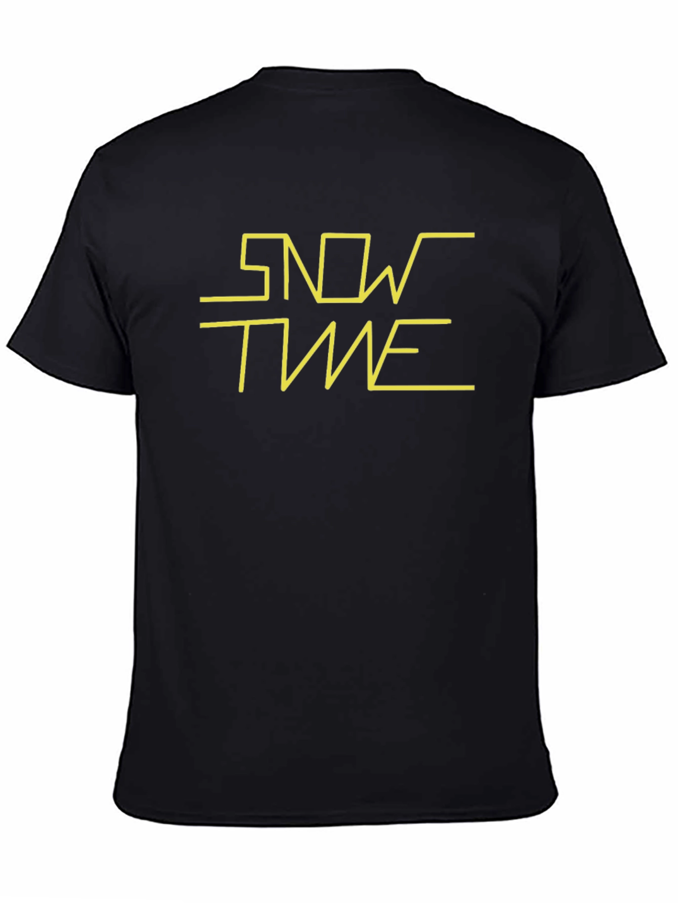 Snow Time Graphic Tee -  Stylish Fun Comfortable