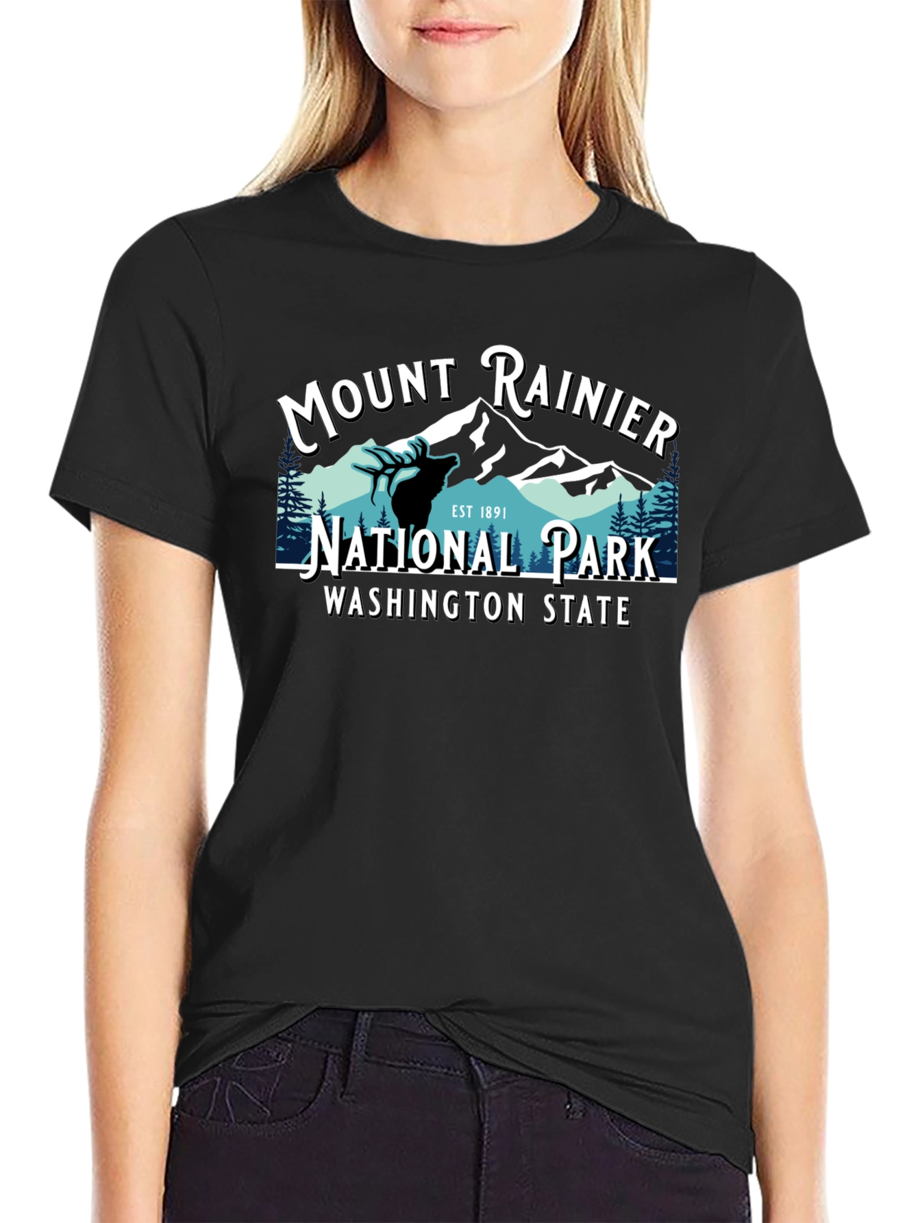 Mount Rainier National Park T-Shirt