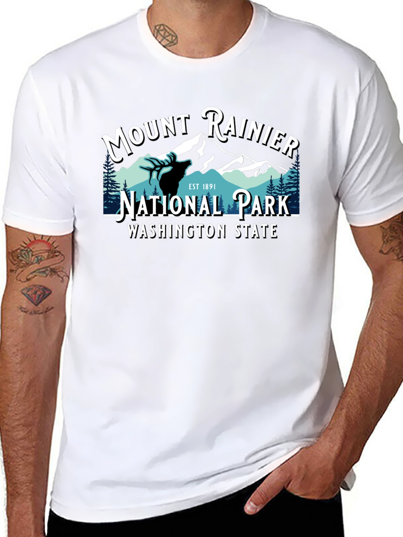 Mount Rainier National Park T-Shirt