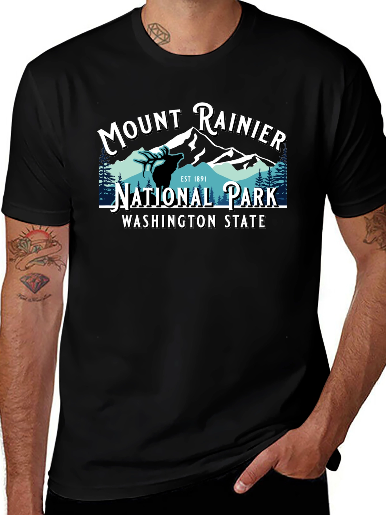 Mount Rainier National Park T-Shirt