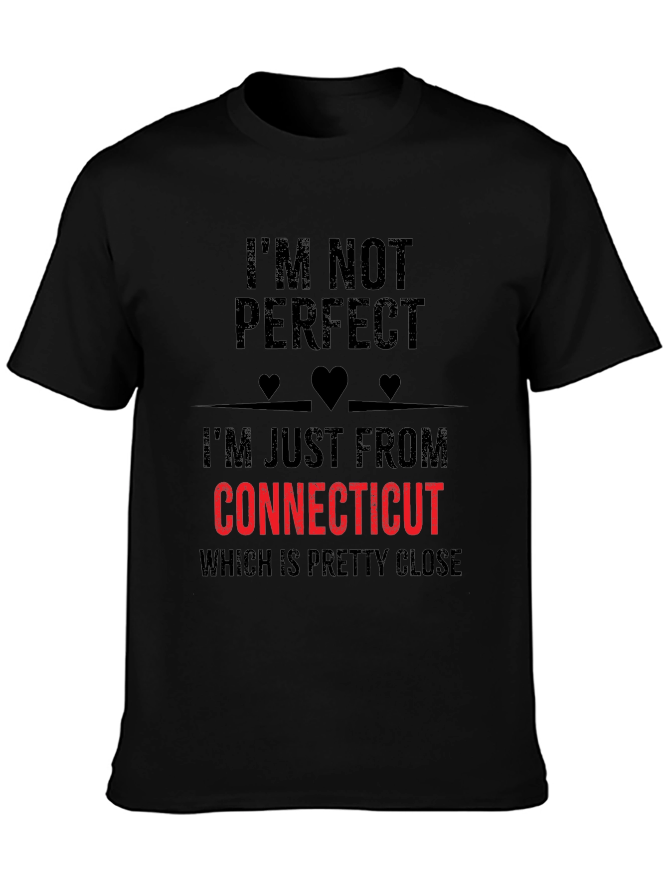 Im Not Perfect Connecticut T-Shirt