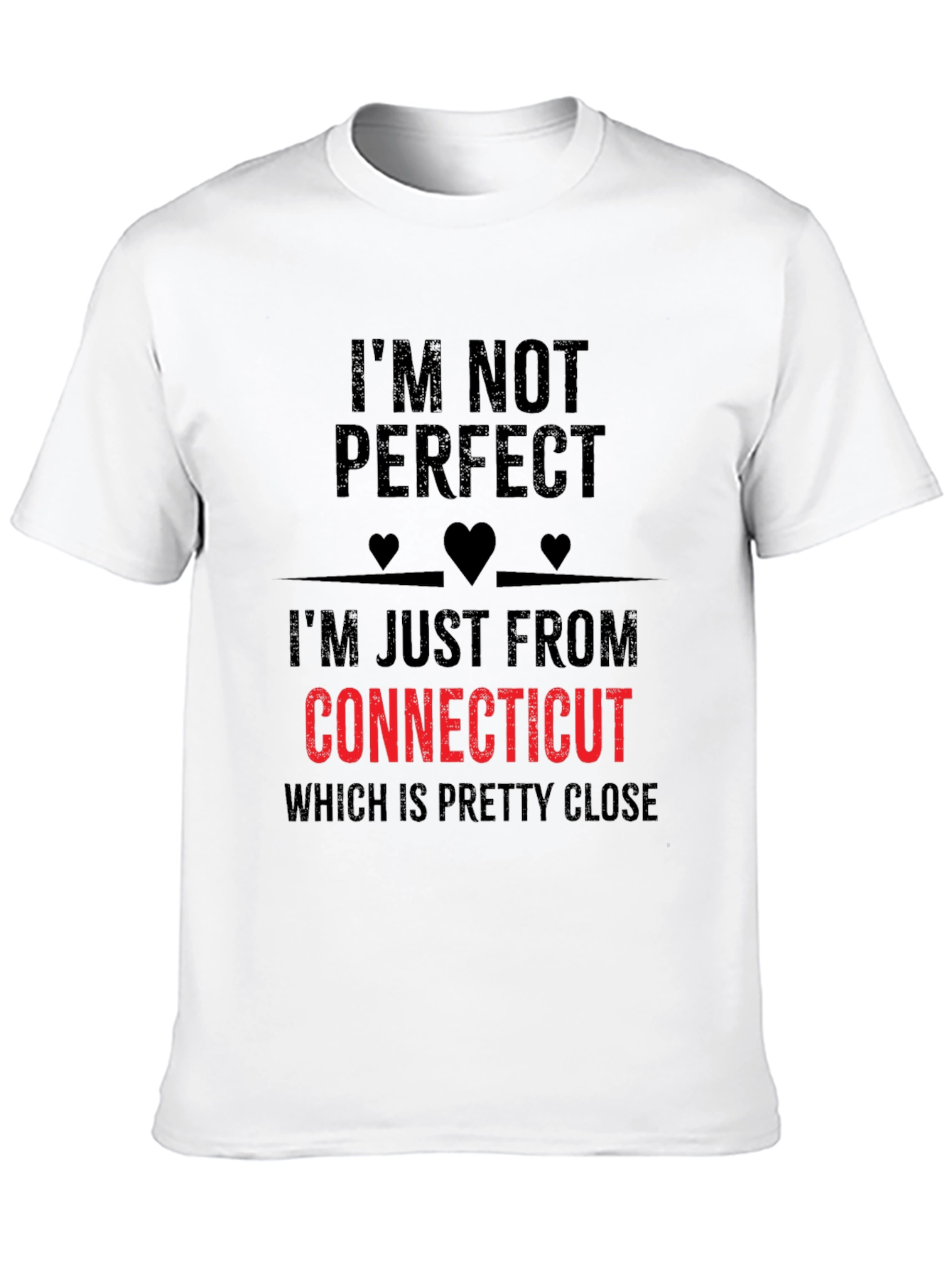Im Not Perfect Connecticut T-Shirt