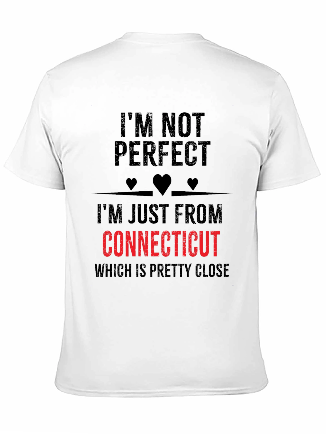 Im Not Perfect Connecticut T-Shirt