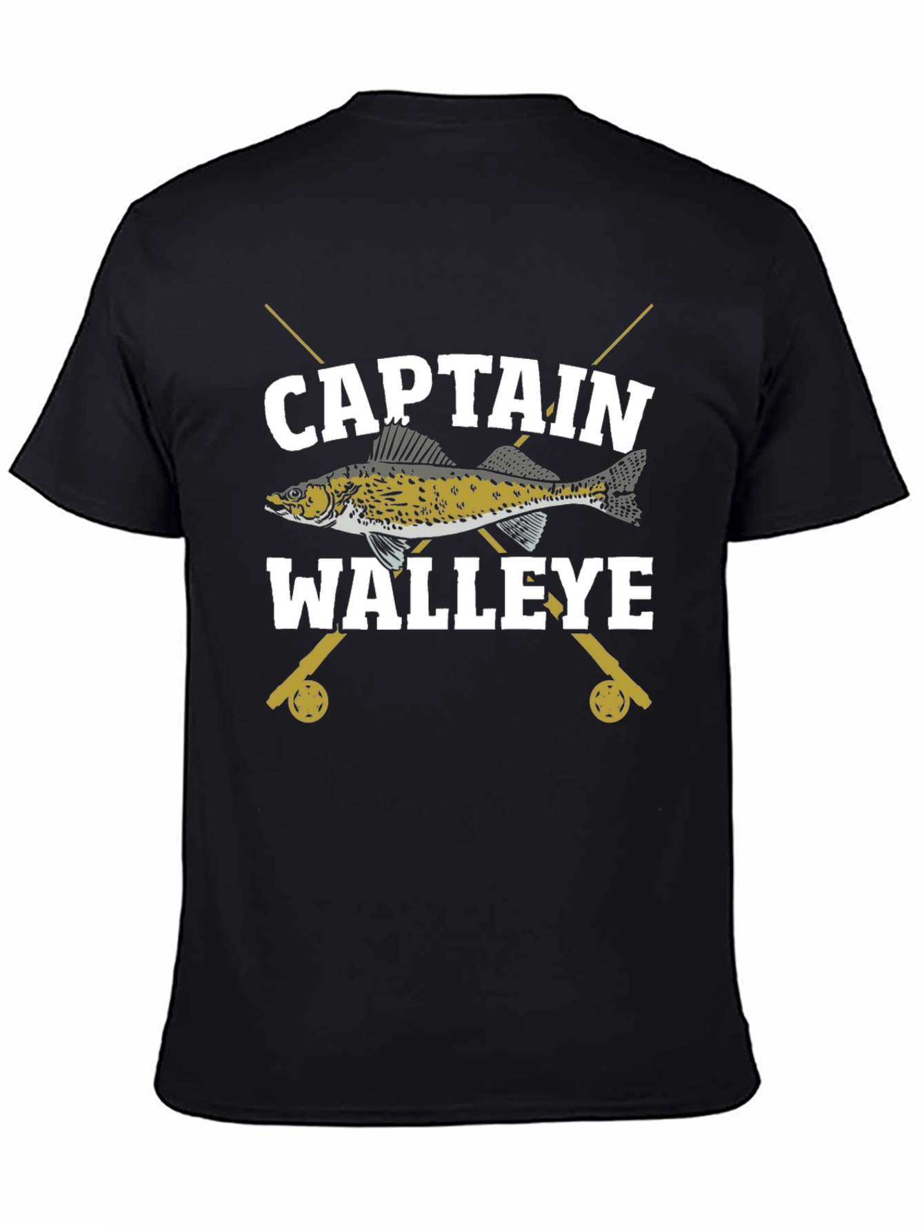Captain Walleye Fishing T-Shirt - Angler Tee