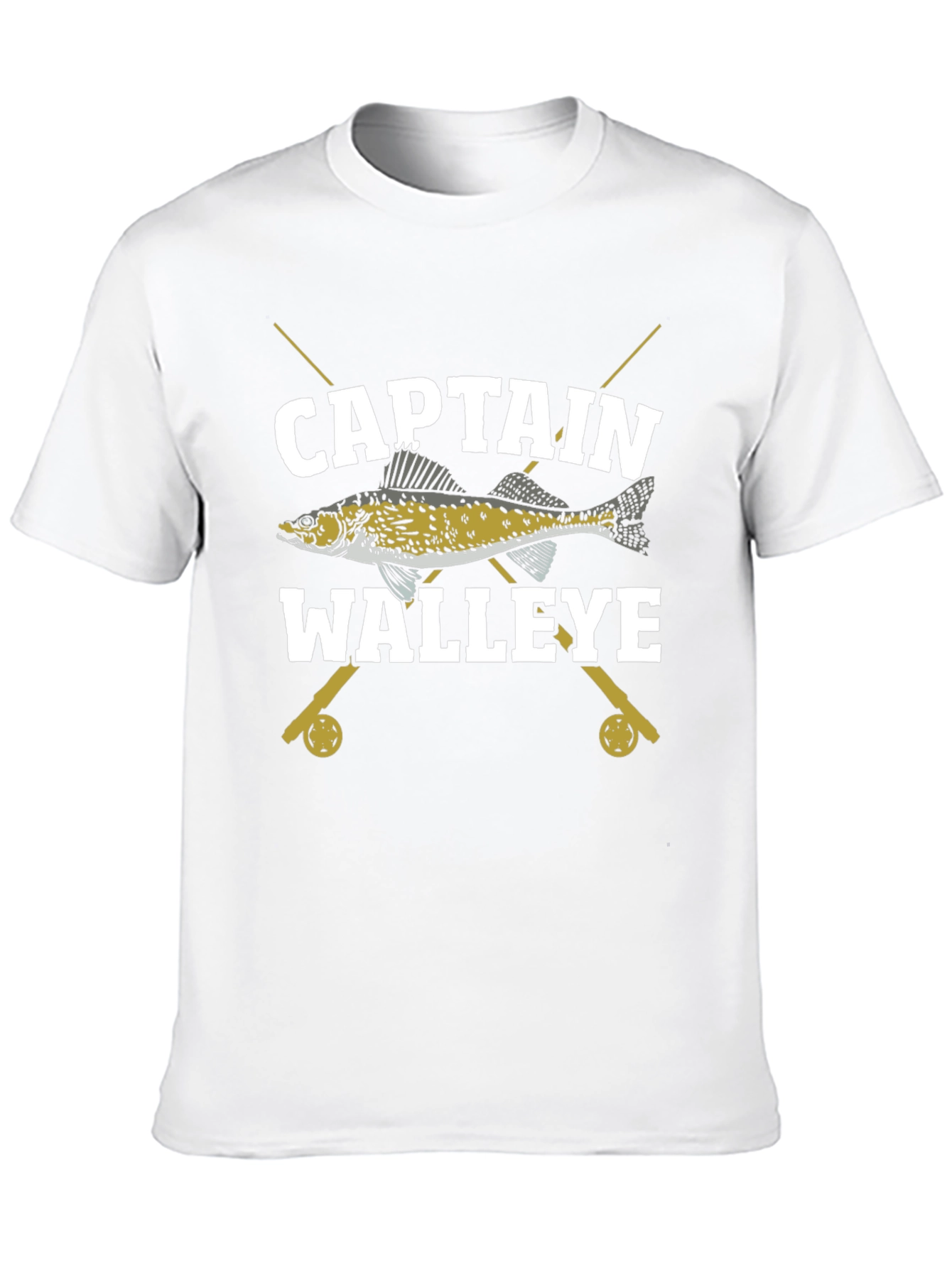 Captain Walleye Fishing T-Shirt - Angler Tee