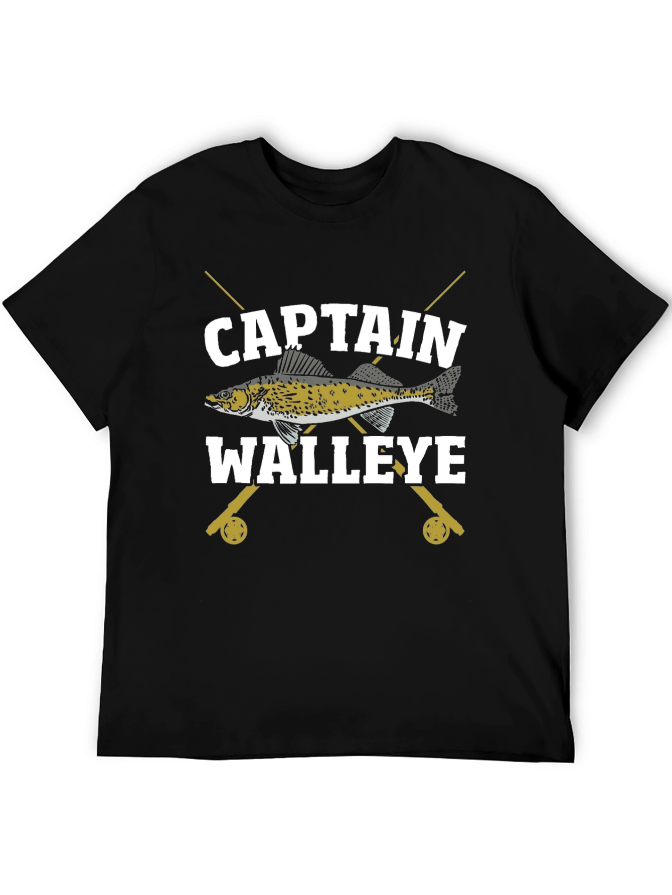 Captain Walleye Fishing T-Shirt - Angler Tee