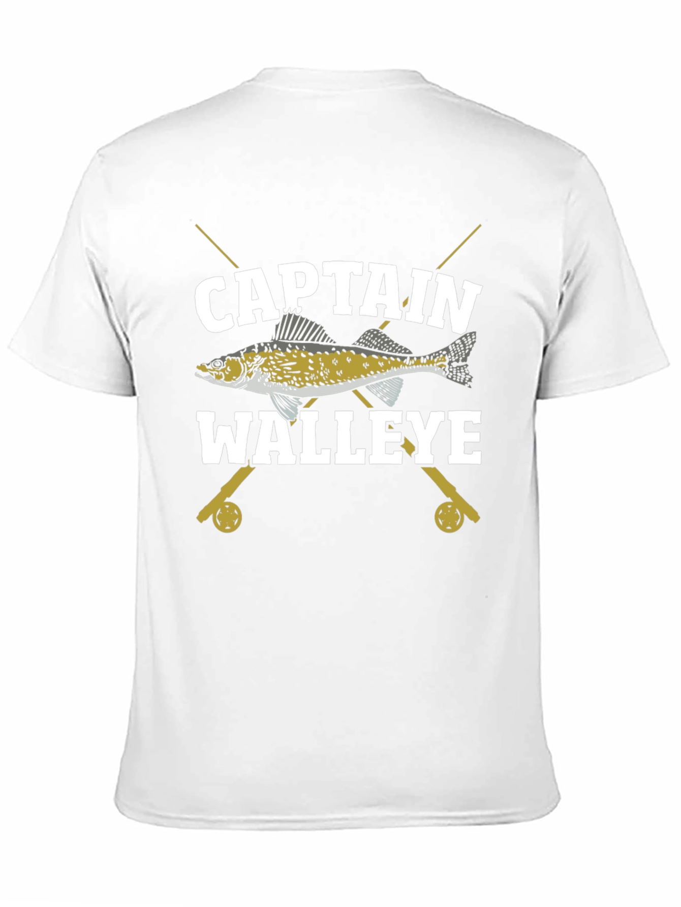 Captain Walleye Fishing T-Shirt - Angler Tee