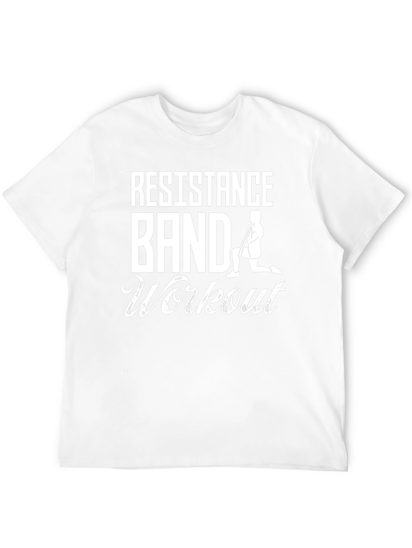 Resistance Band Workout Graphic T-Shirt