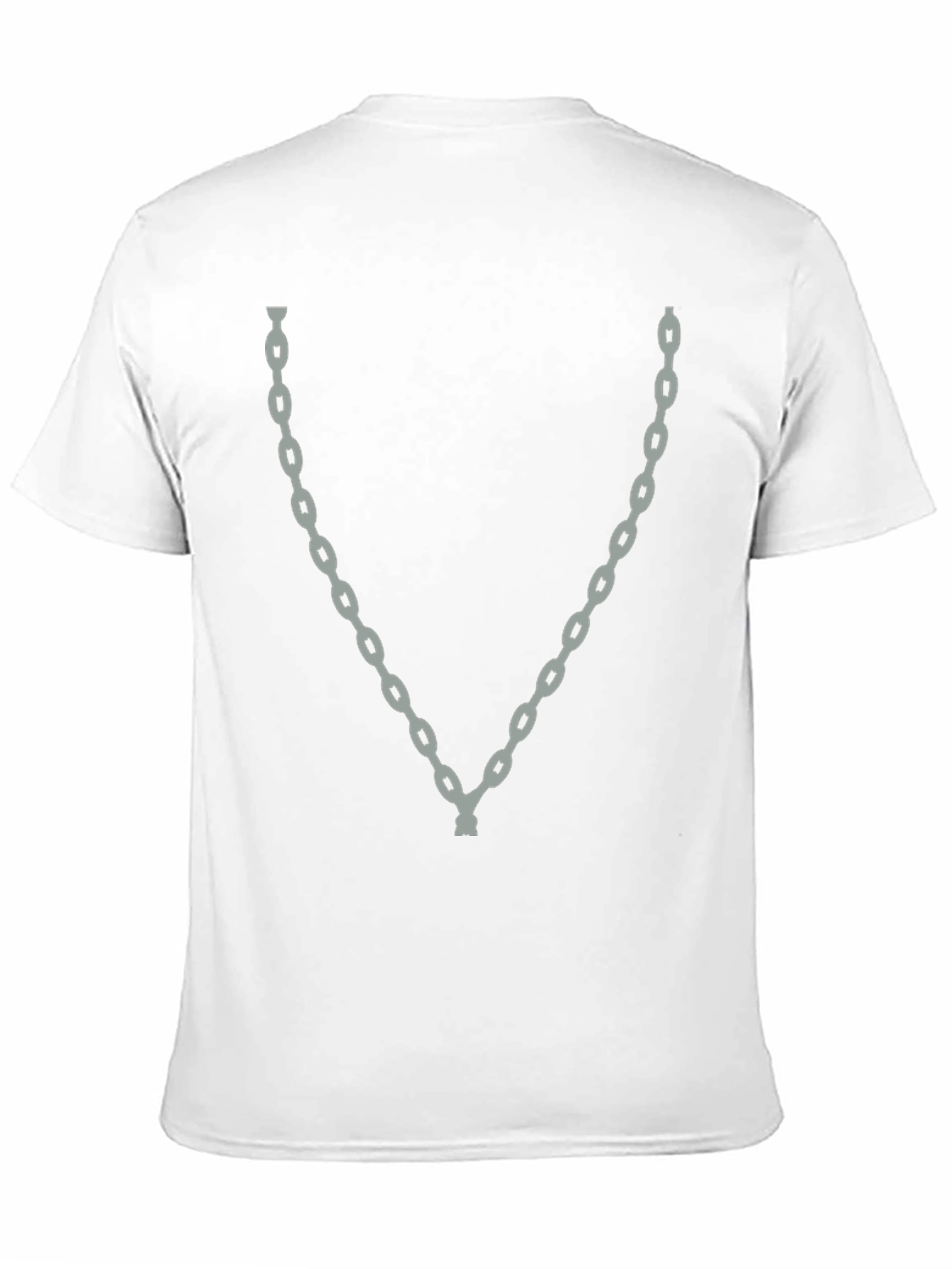 Chain Graphic T-Shirt - Mens Black Tee