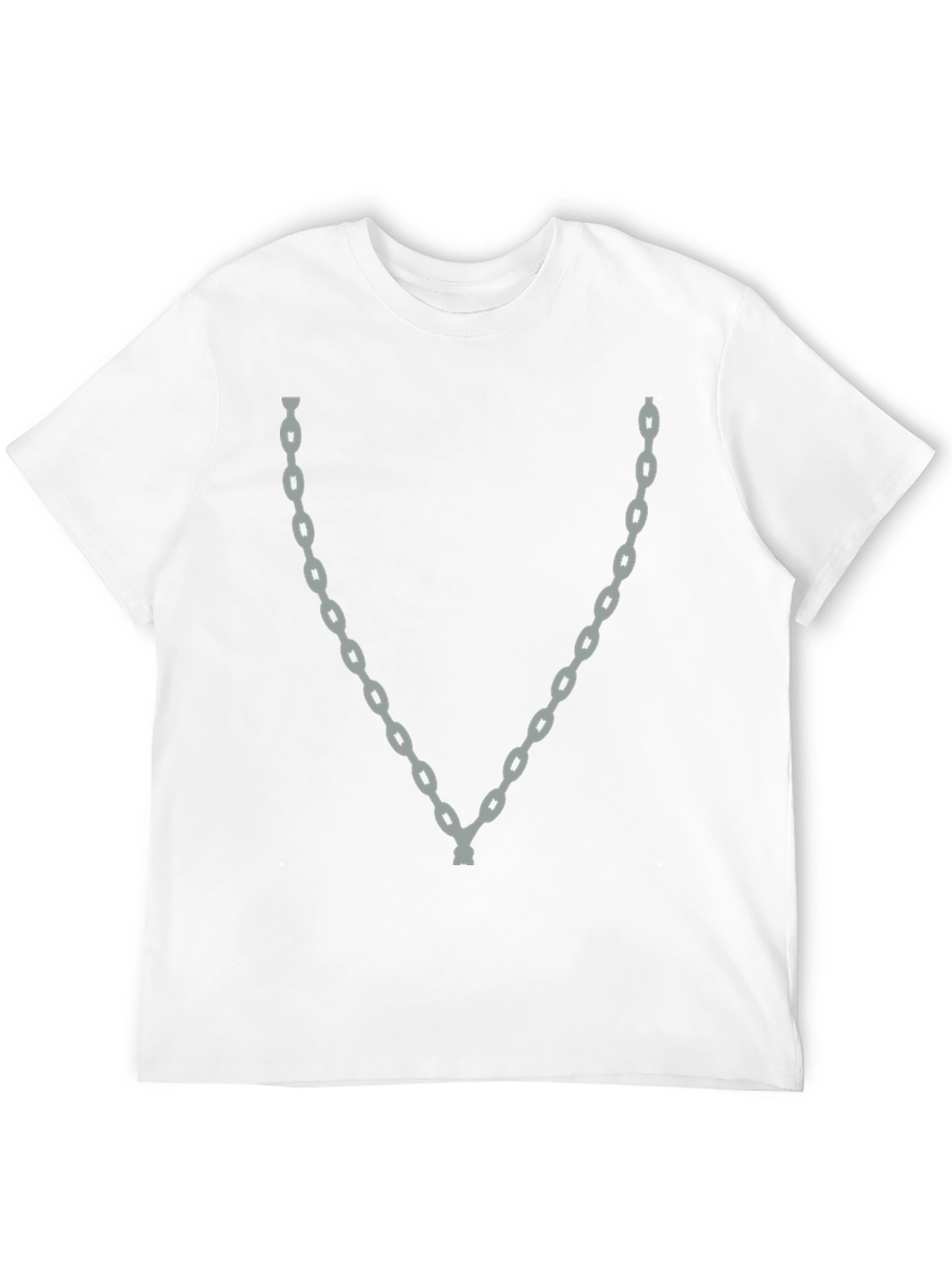 Chain Graphic T-Shirt - Mens Black Tee