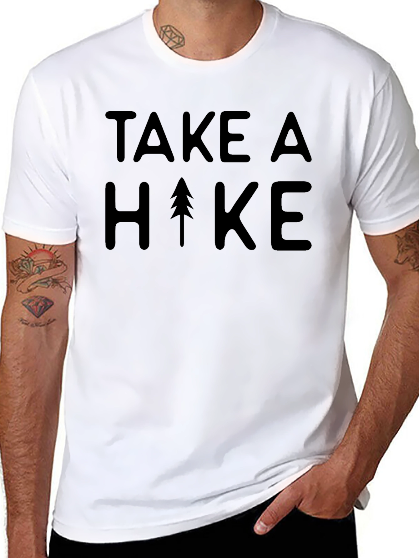 Take a Hike Graphic Tee - Nature Adventure Shirt