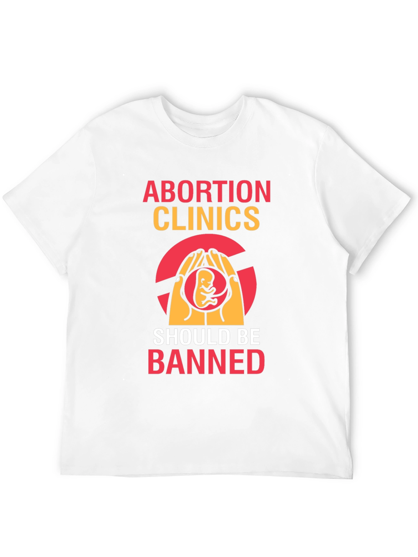 Anti-Abortion Graphic Tee - Black