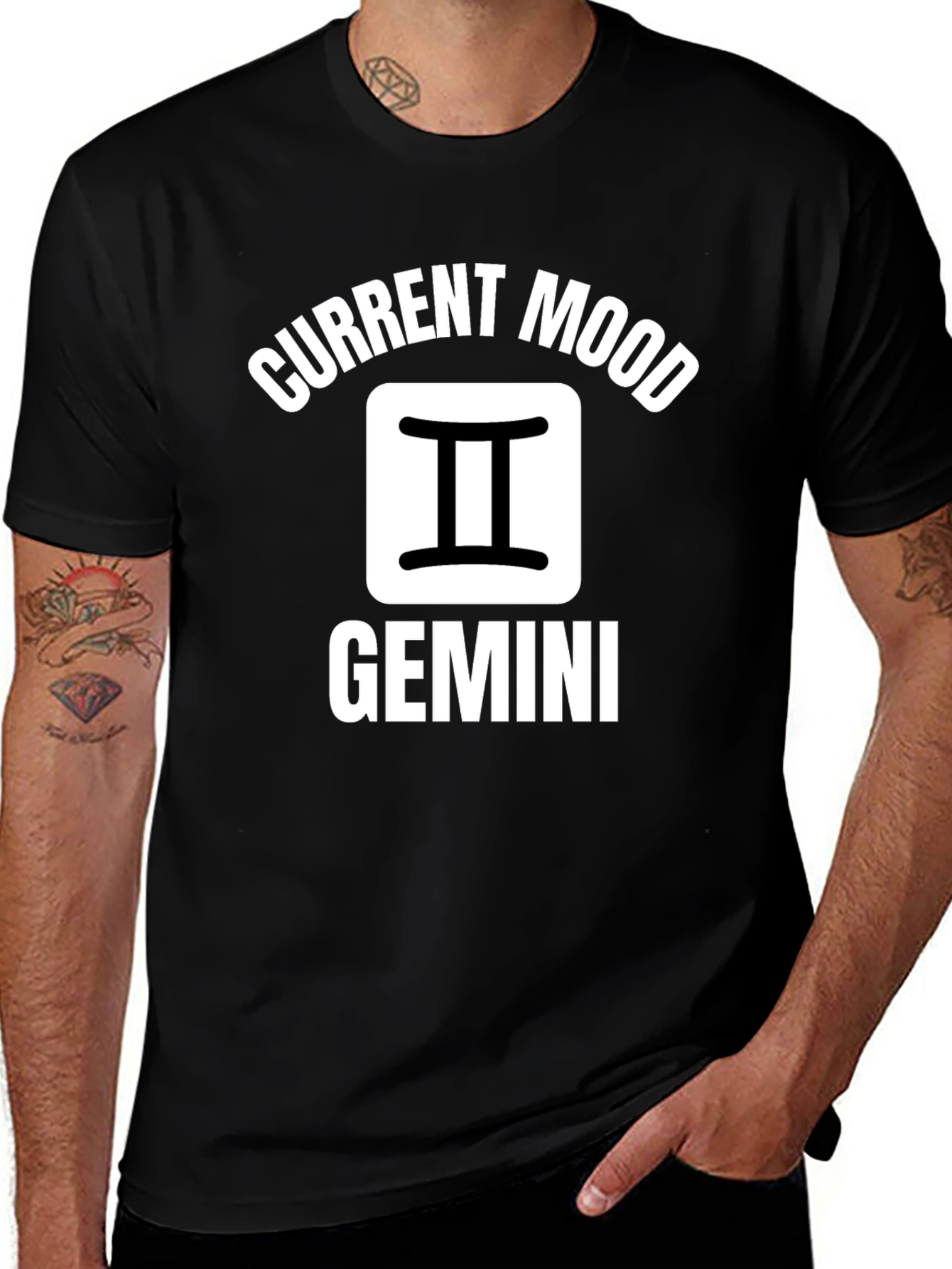 Current Mood Gemini Graphic T-Shirt