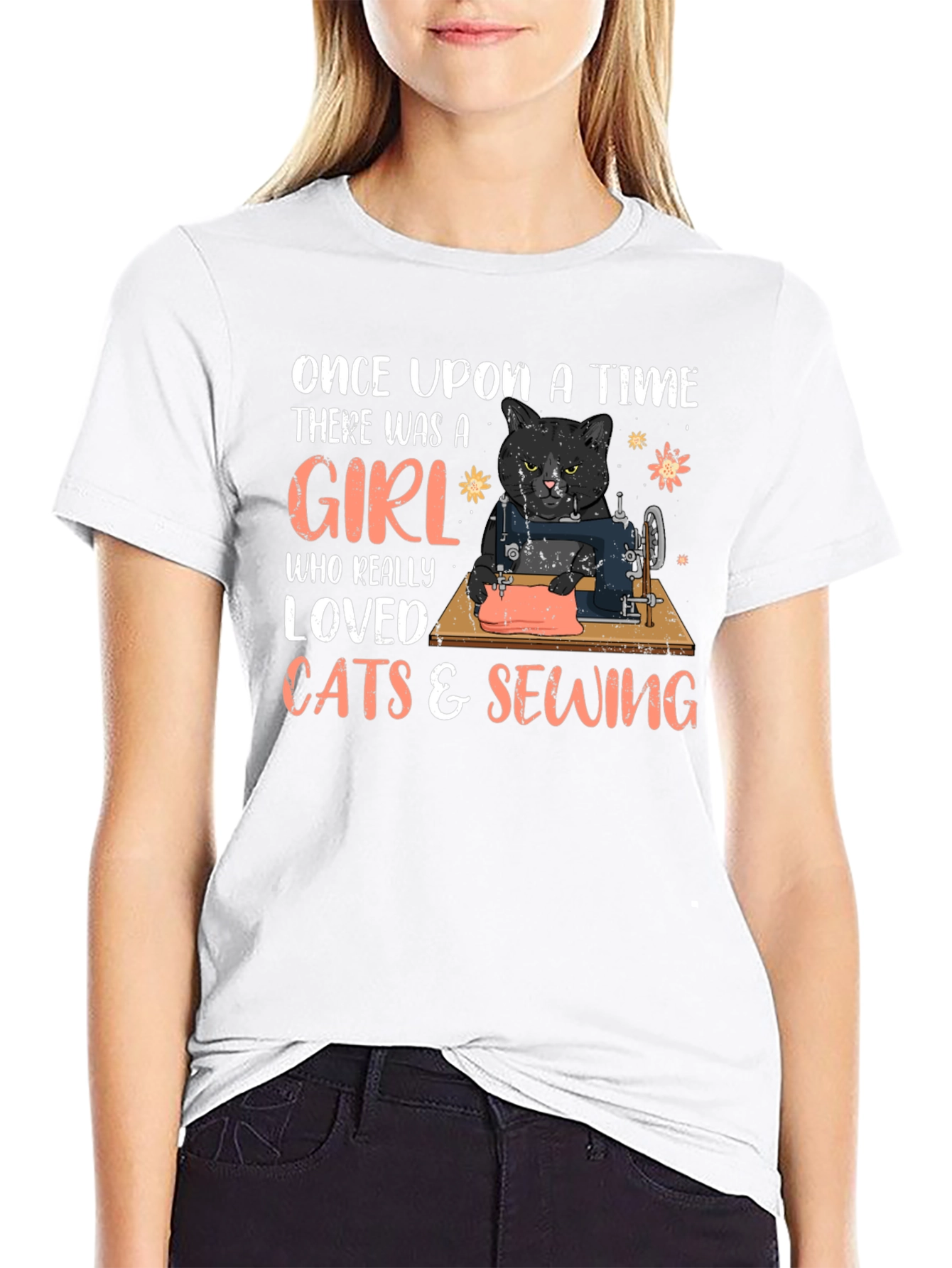 Cats & Sewing Graphic Tee