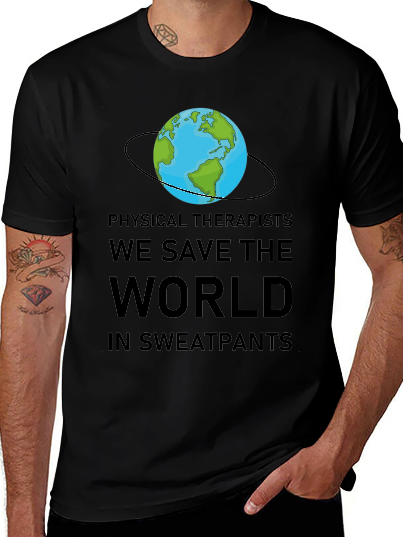 Physical Therapists Save the World T-Shirt