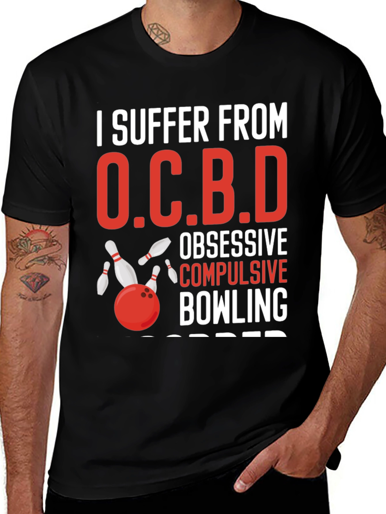 Funny OCBD Bowling T-Shirt