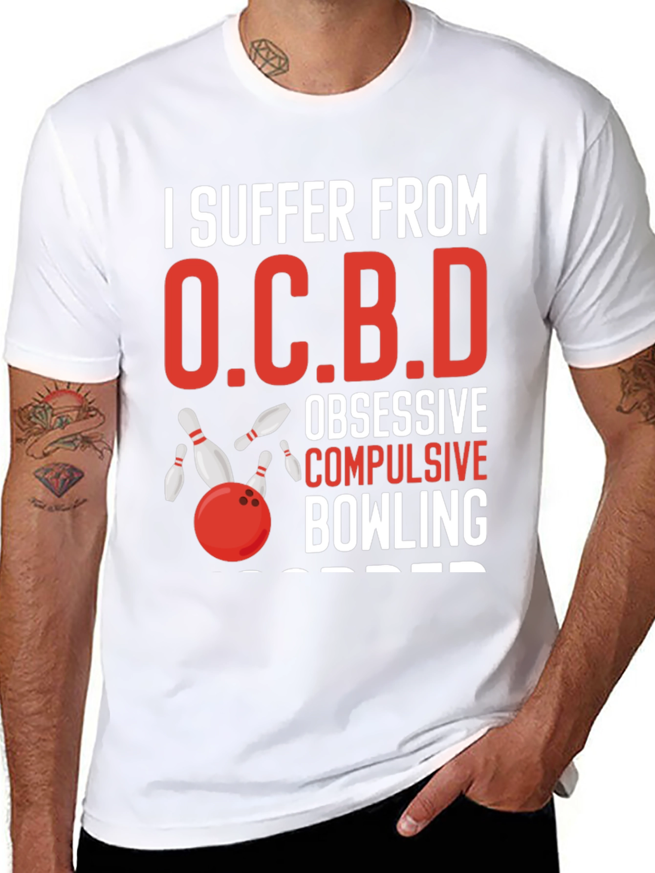 Funny OCBD Bowling T-Shirt