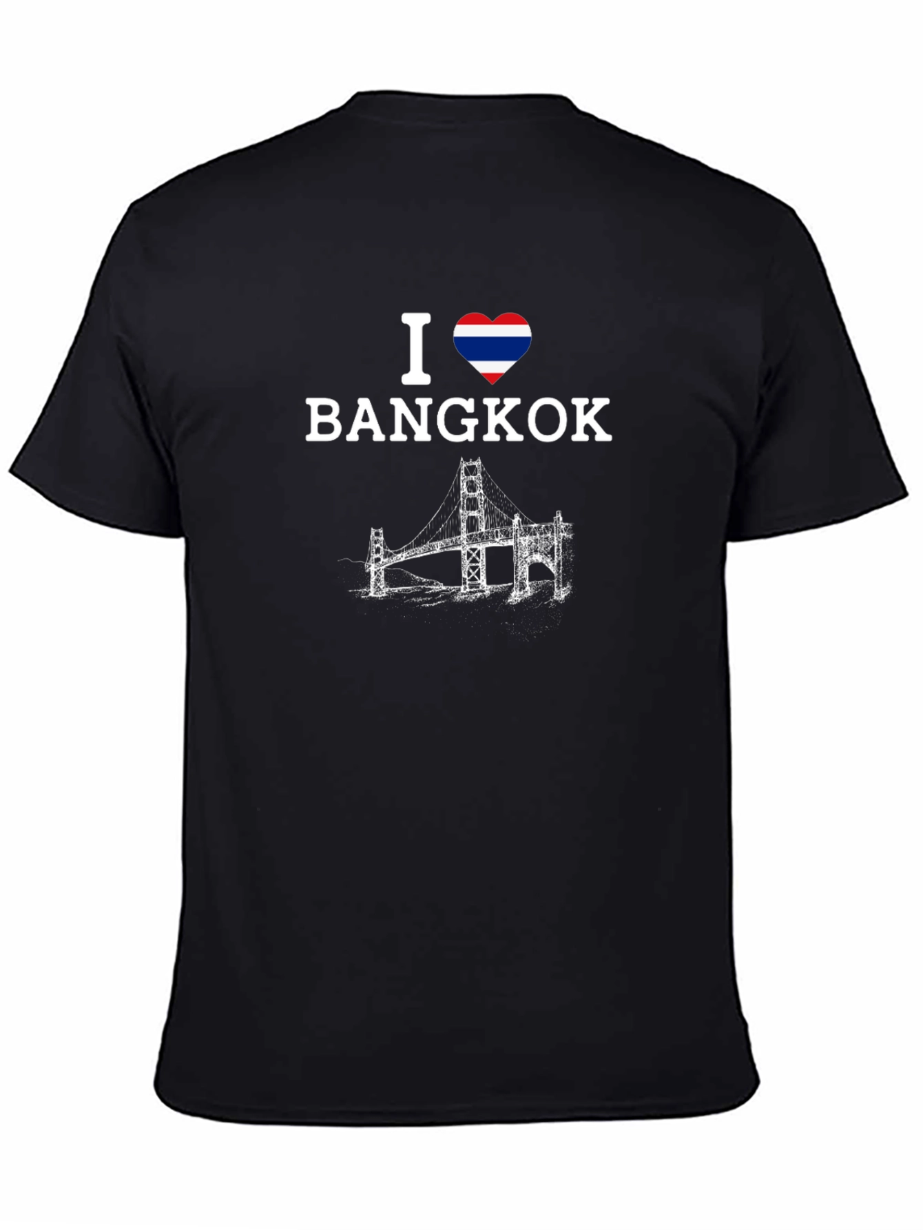 I Heart Bangkok T-Shirt - Mens Black Tee