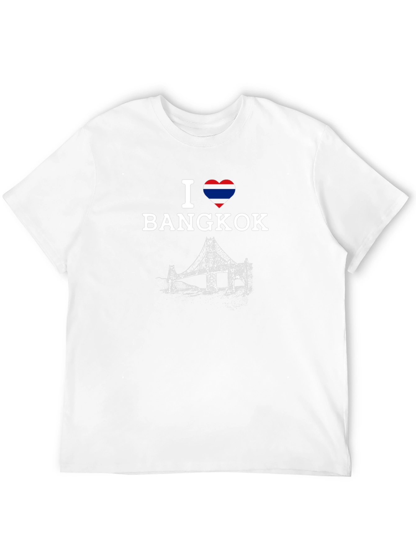 I Heart Bangkok T-Shirt - Mens Black Tee