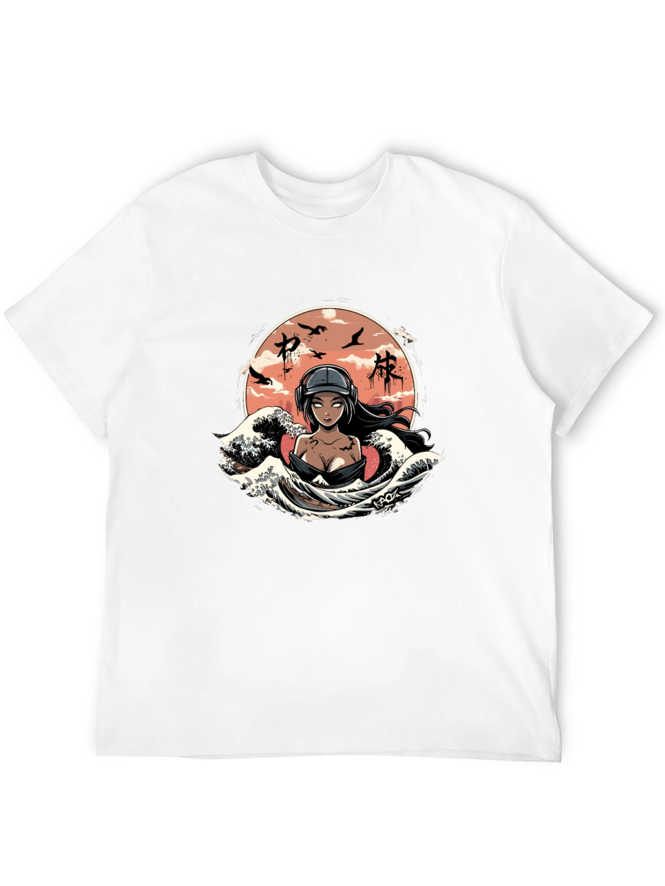 Anime Wave Art T-Shirt