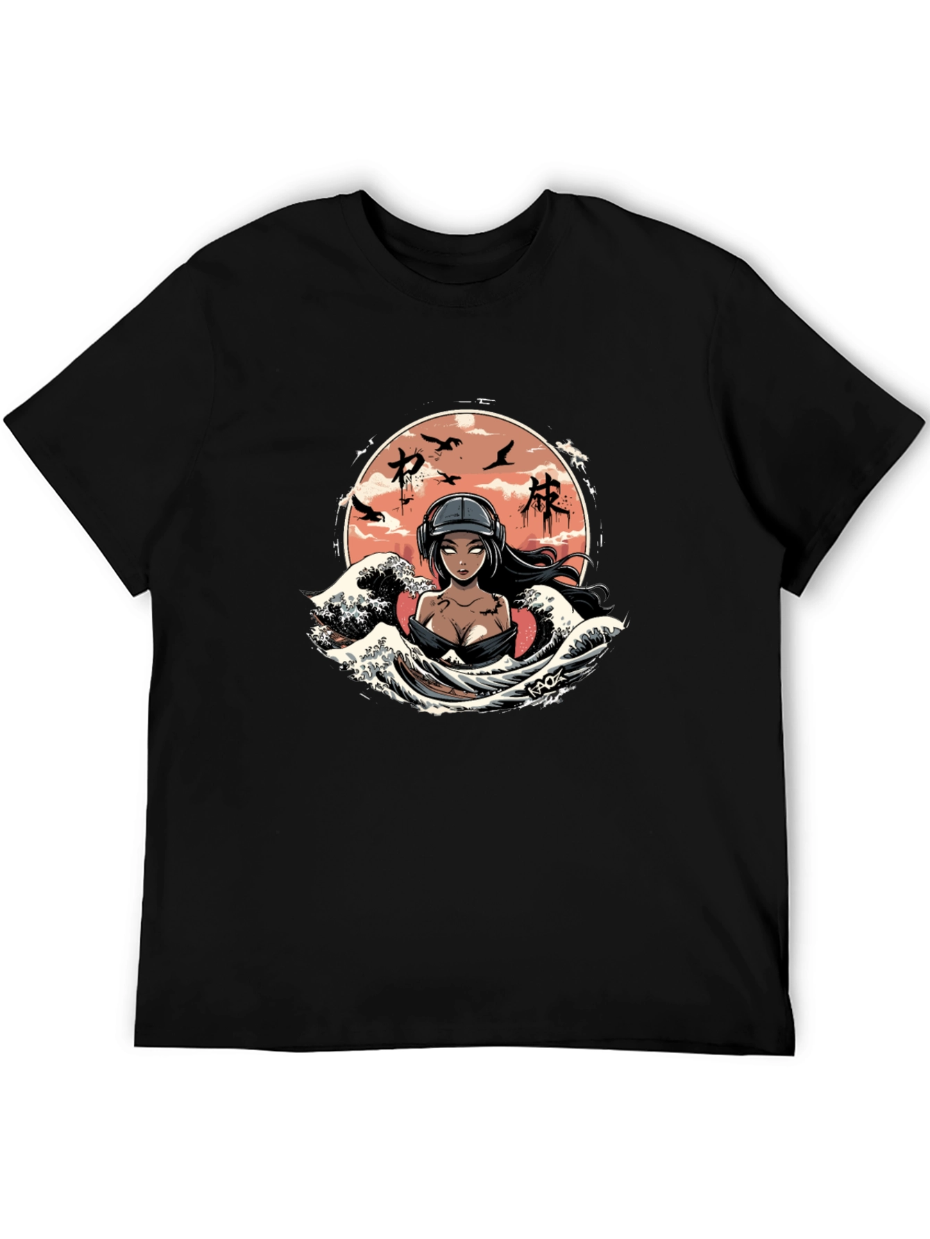Anime Wave Art T-Shirt
