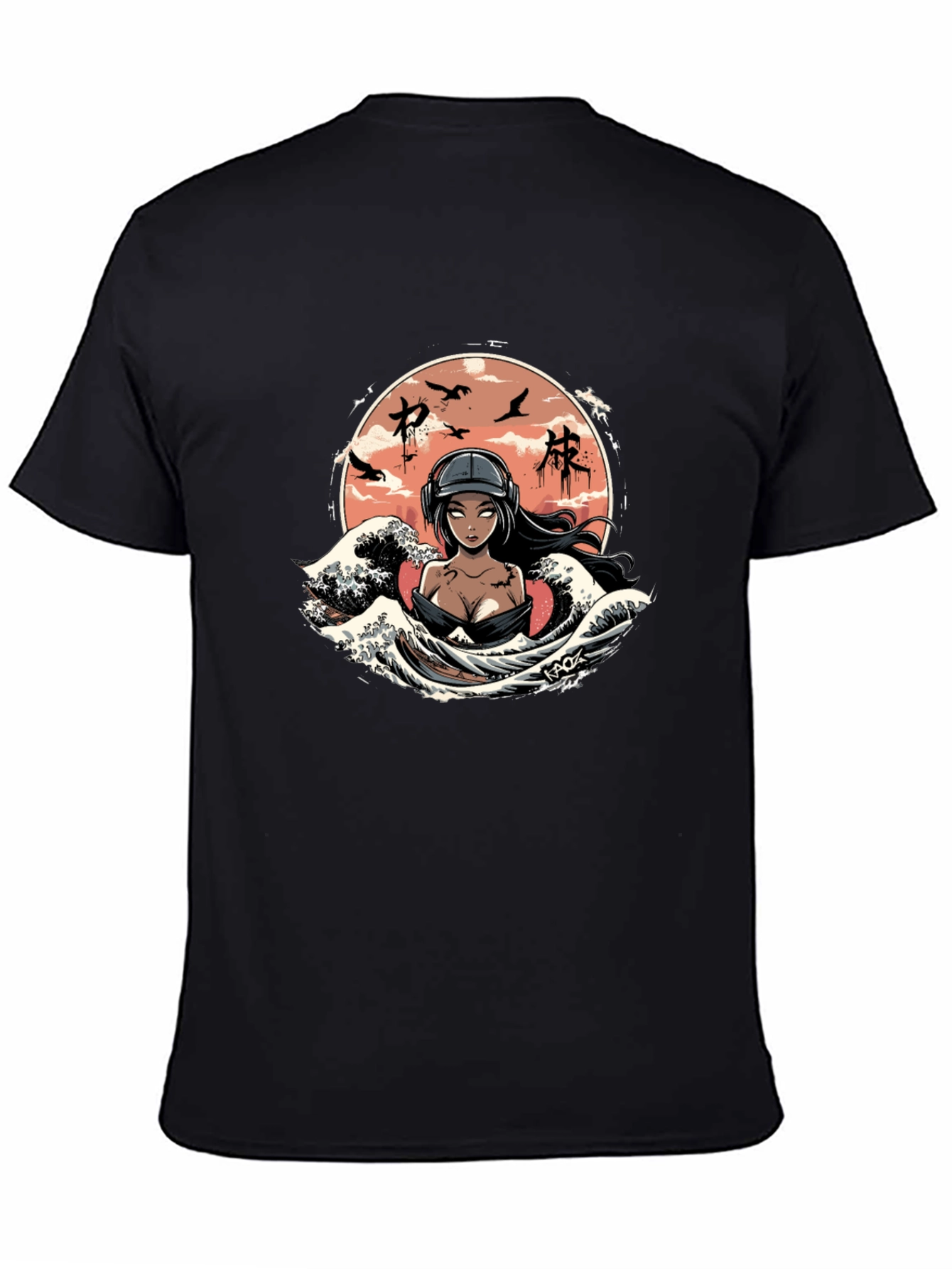 Anime Wave Art T-Shirt