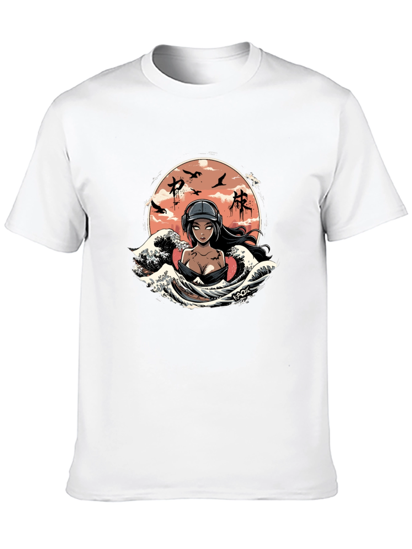 Anime Wave Art T-Shirt