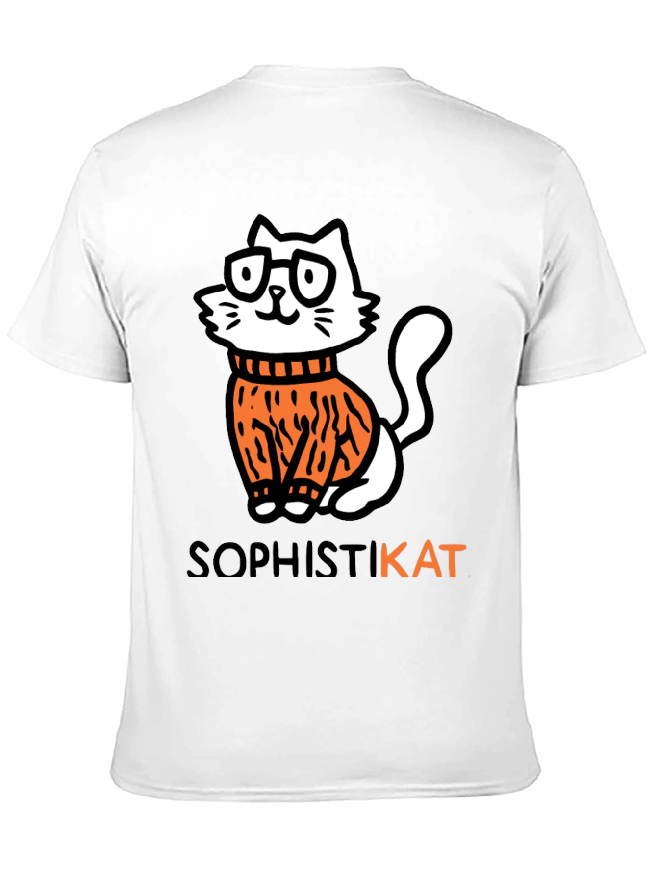 SophistiKAT Tee - Black Cat T-Shirt