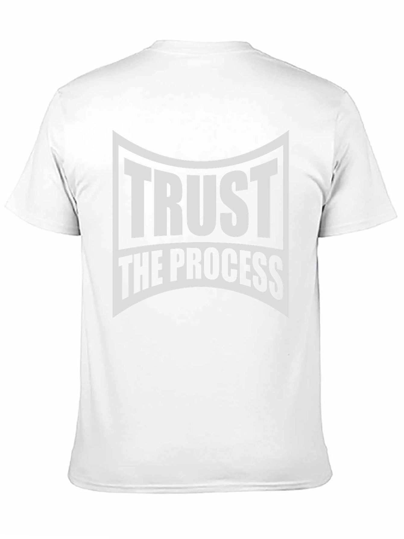 Trust the Process Graphic T-Shirt - Black