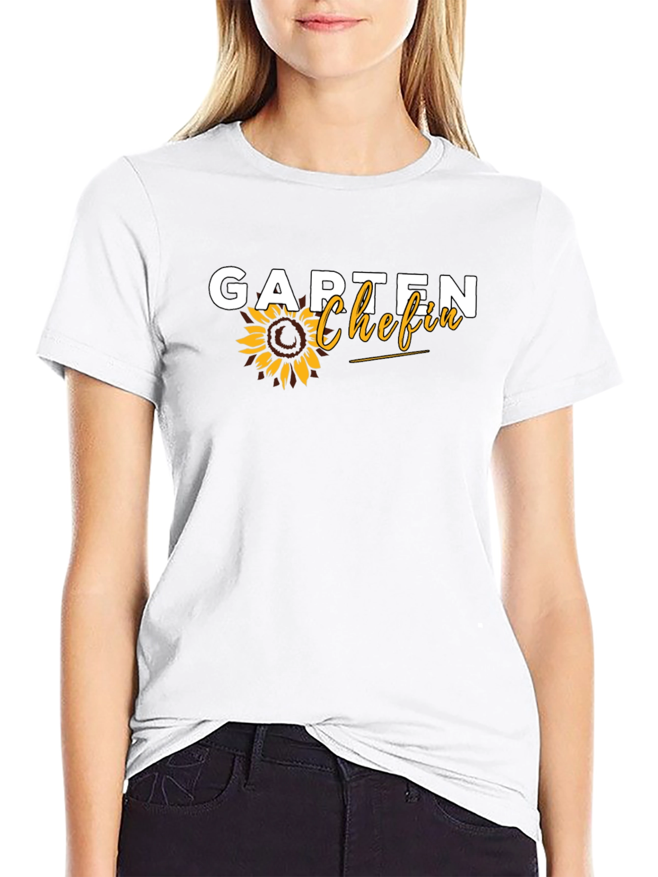 Garten Chefin Sunflower Graphic T-Shirt