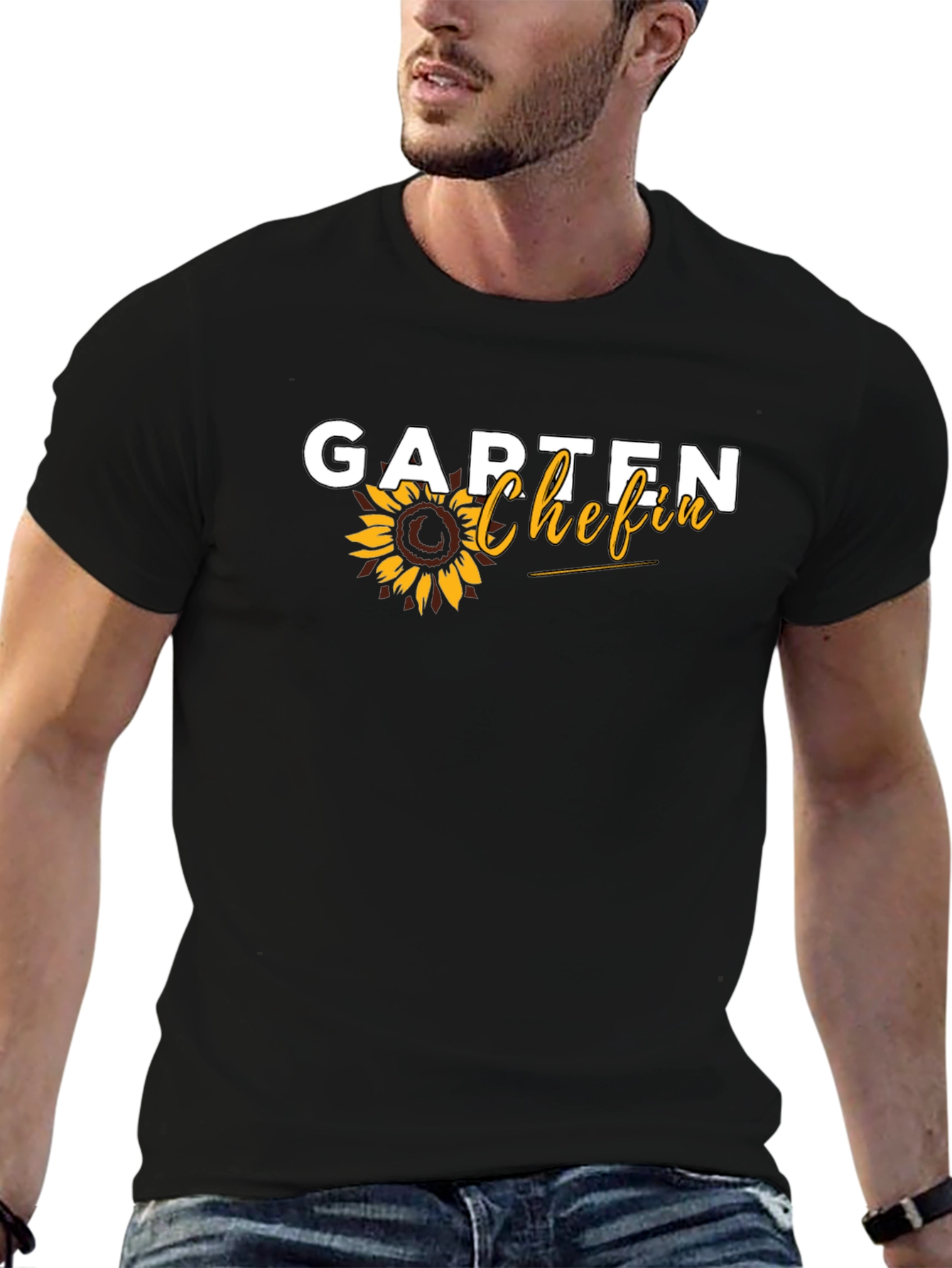 Garten Chefin Sunflower Graphic T-Shirt
