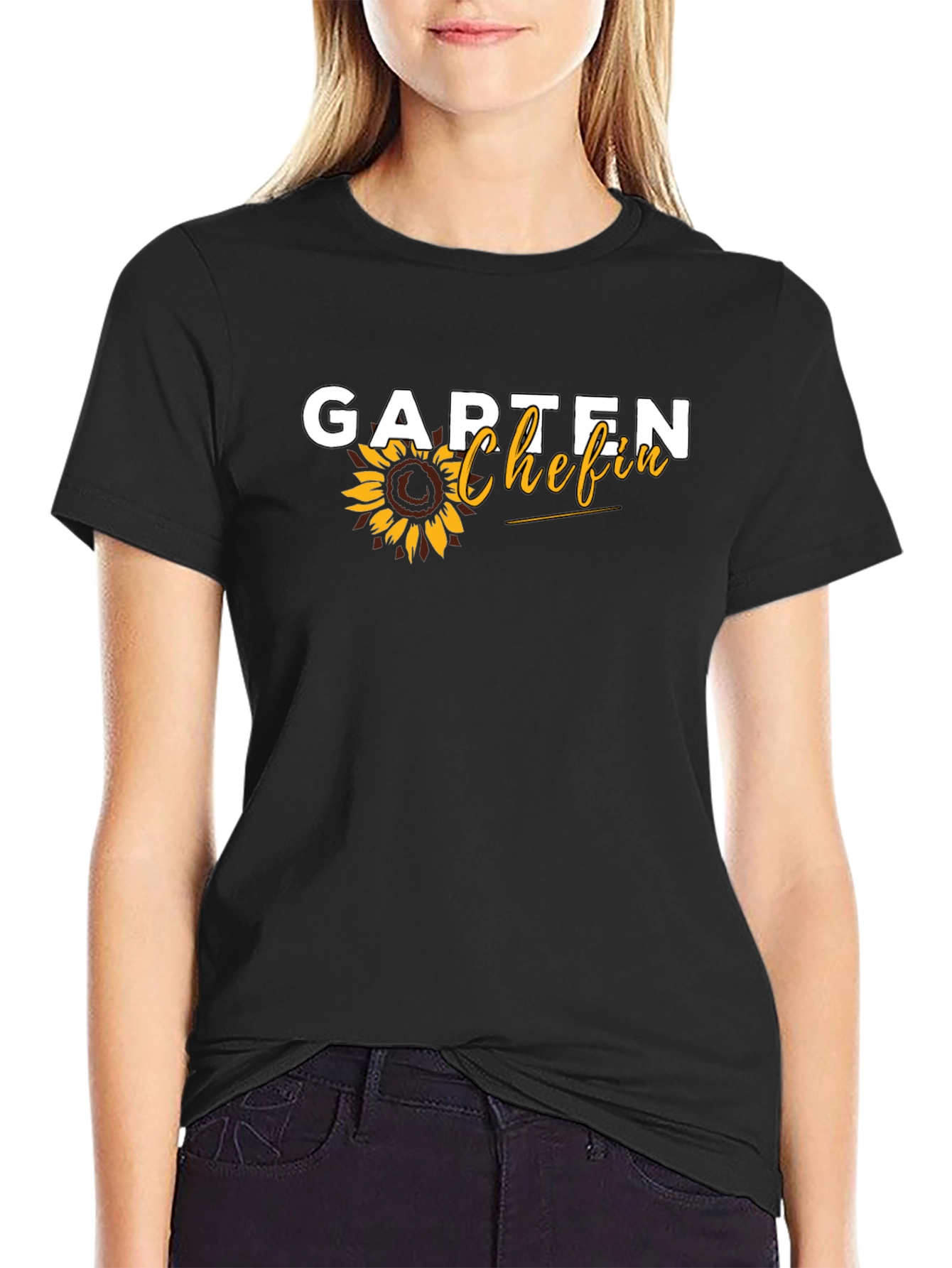 Garten Chefin Sunflower Graphic T-Shirt