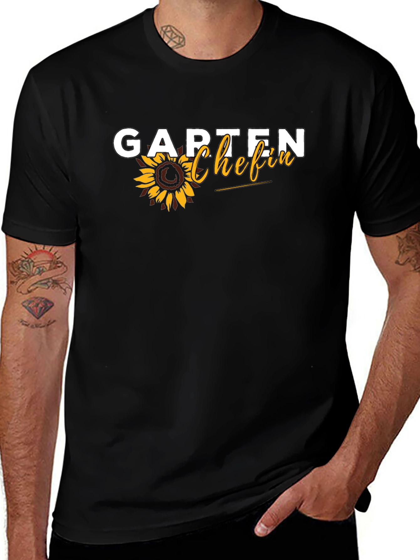 Garten Chefin Sunflower Graphic T-Shirt