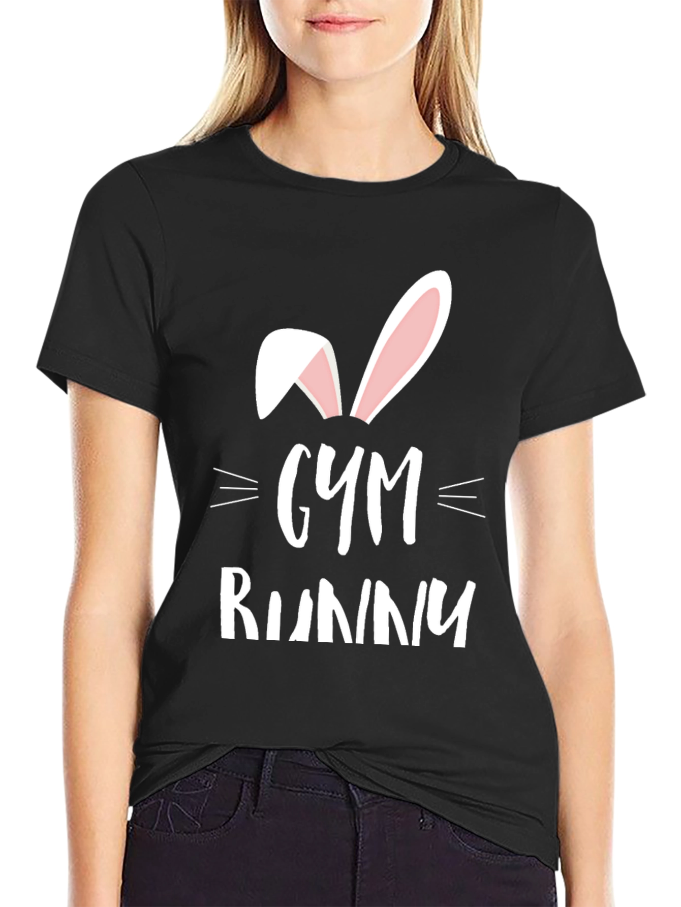 Gym Bunny T-Shirt - Funny Easter Workout Tee