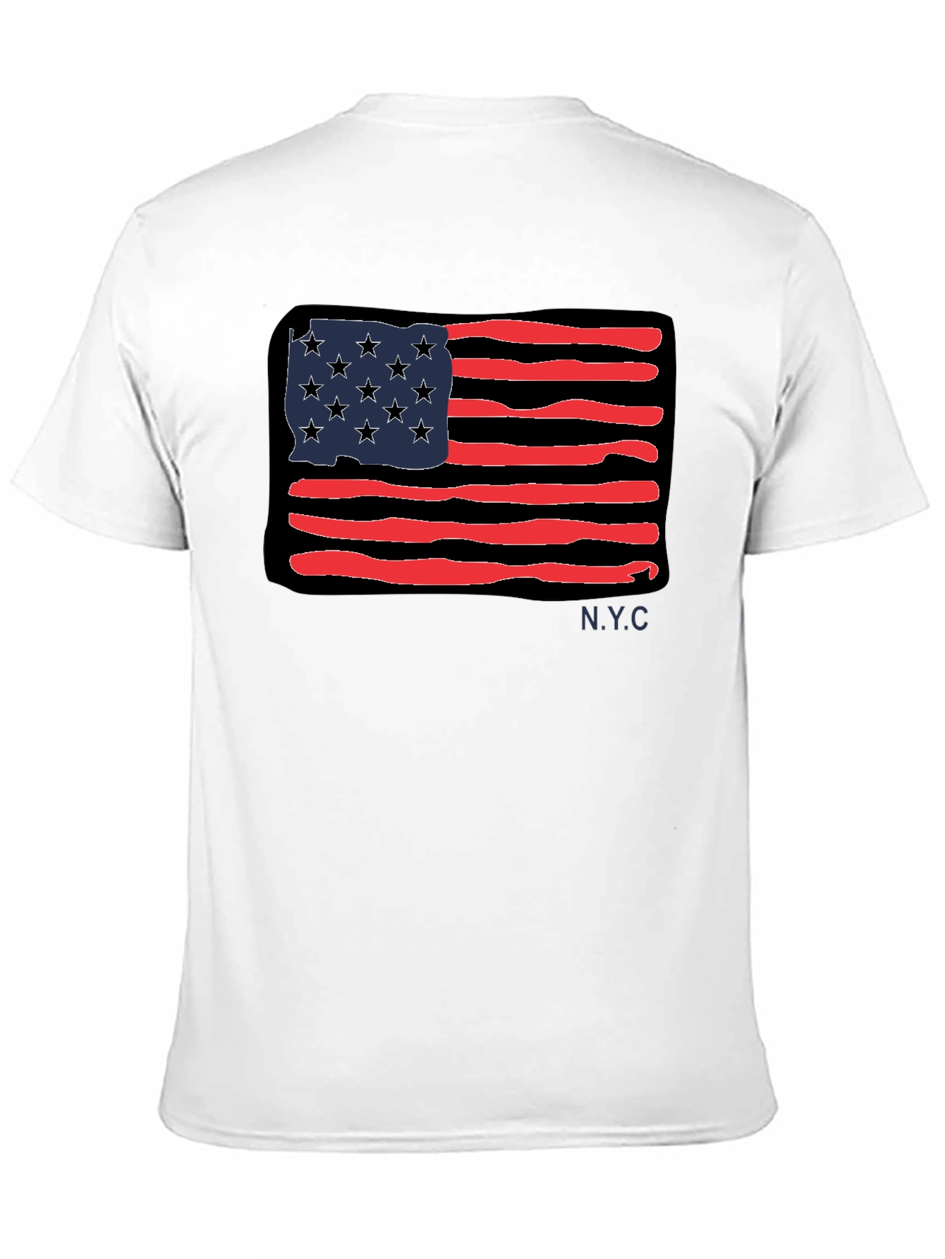 American Flag Graphic Tee - NYC Pride