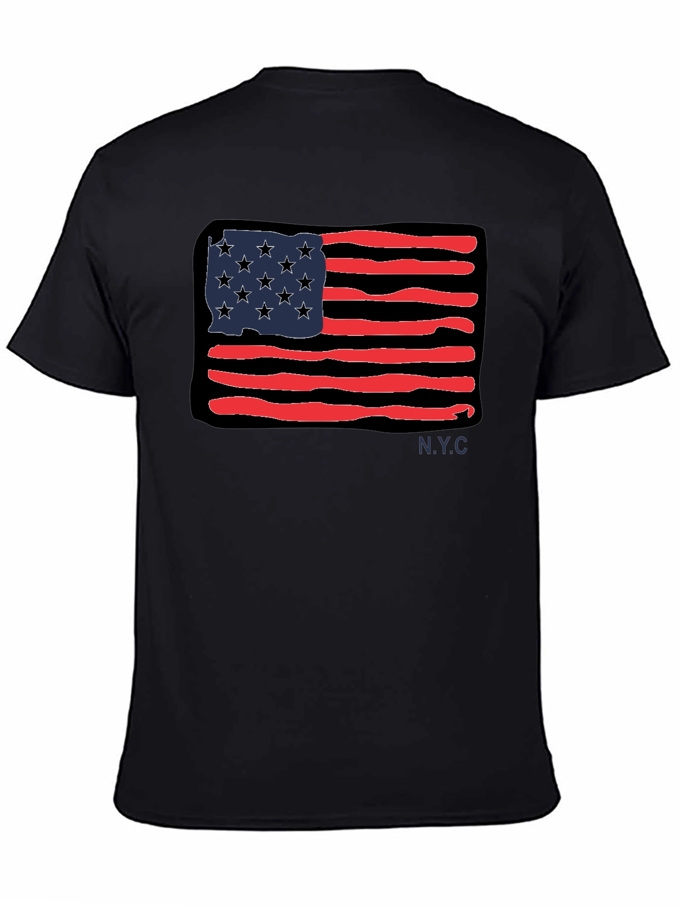 American Flag Graphic Tee - NYC Pride