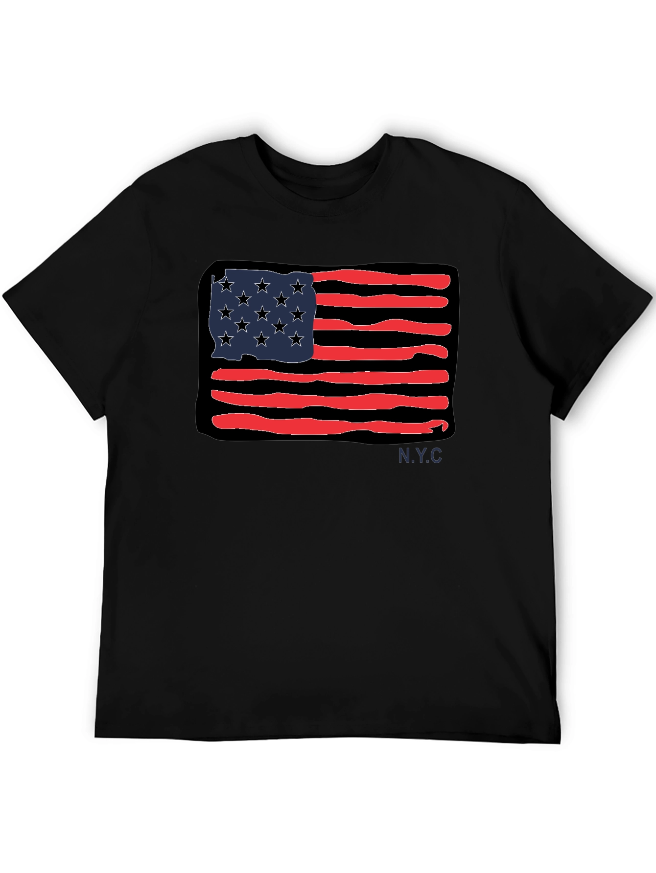 American Flag Graphic Tee - NYC Pride