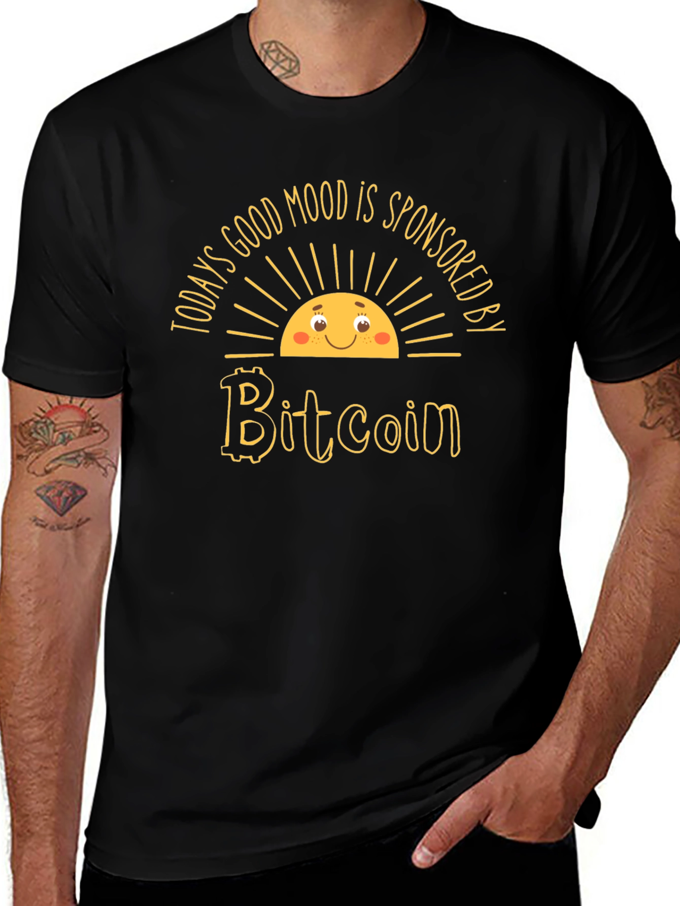 Todays Good Mood Bitcoin T-Shirt
