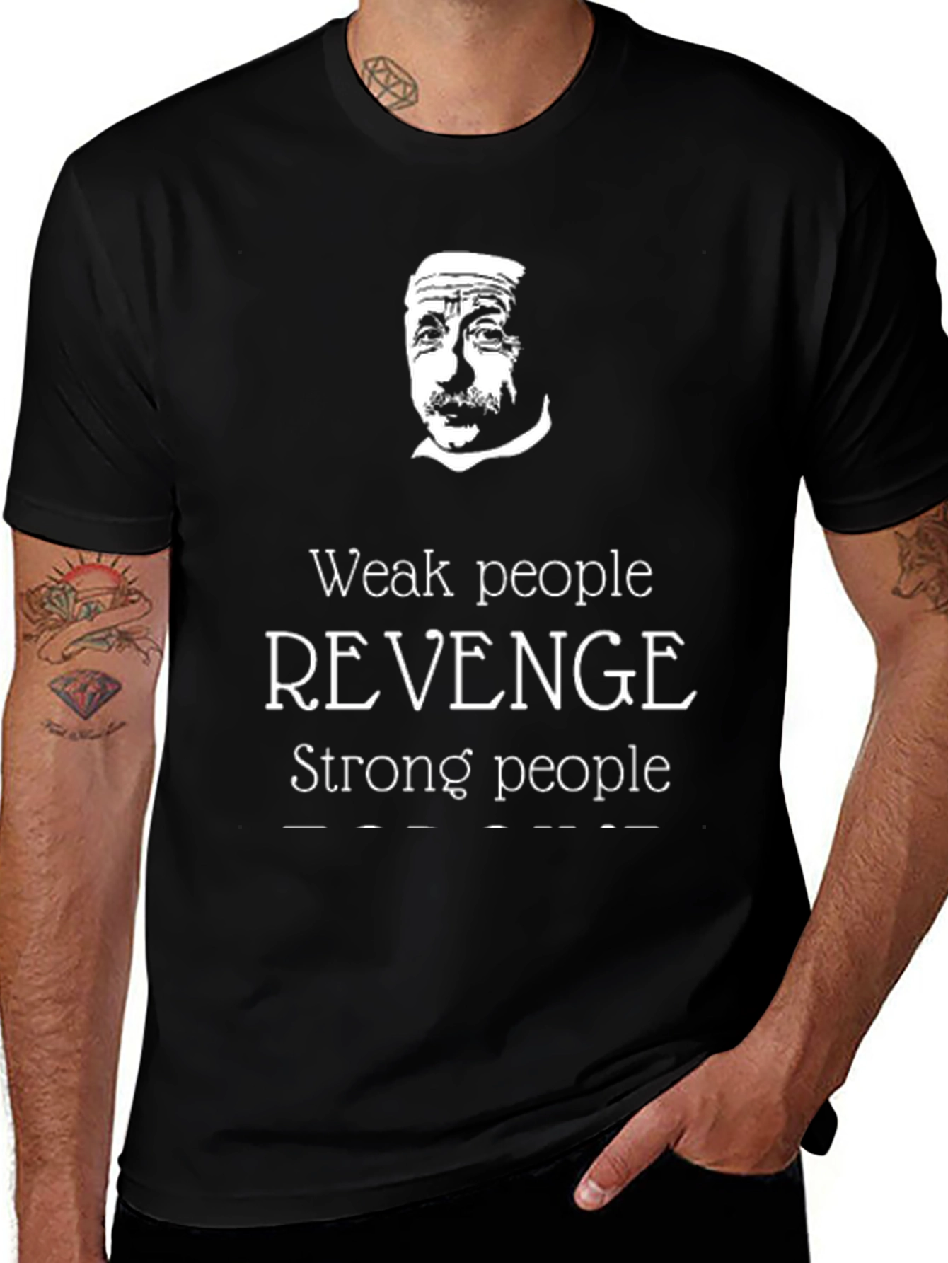 Einstein Revenge T-Shirt - Strong People Motivation