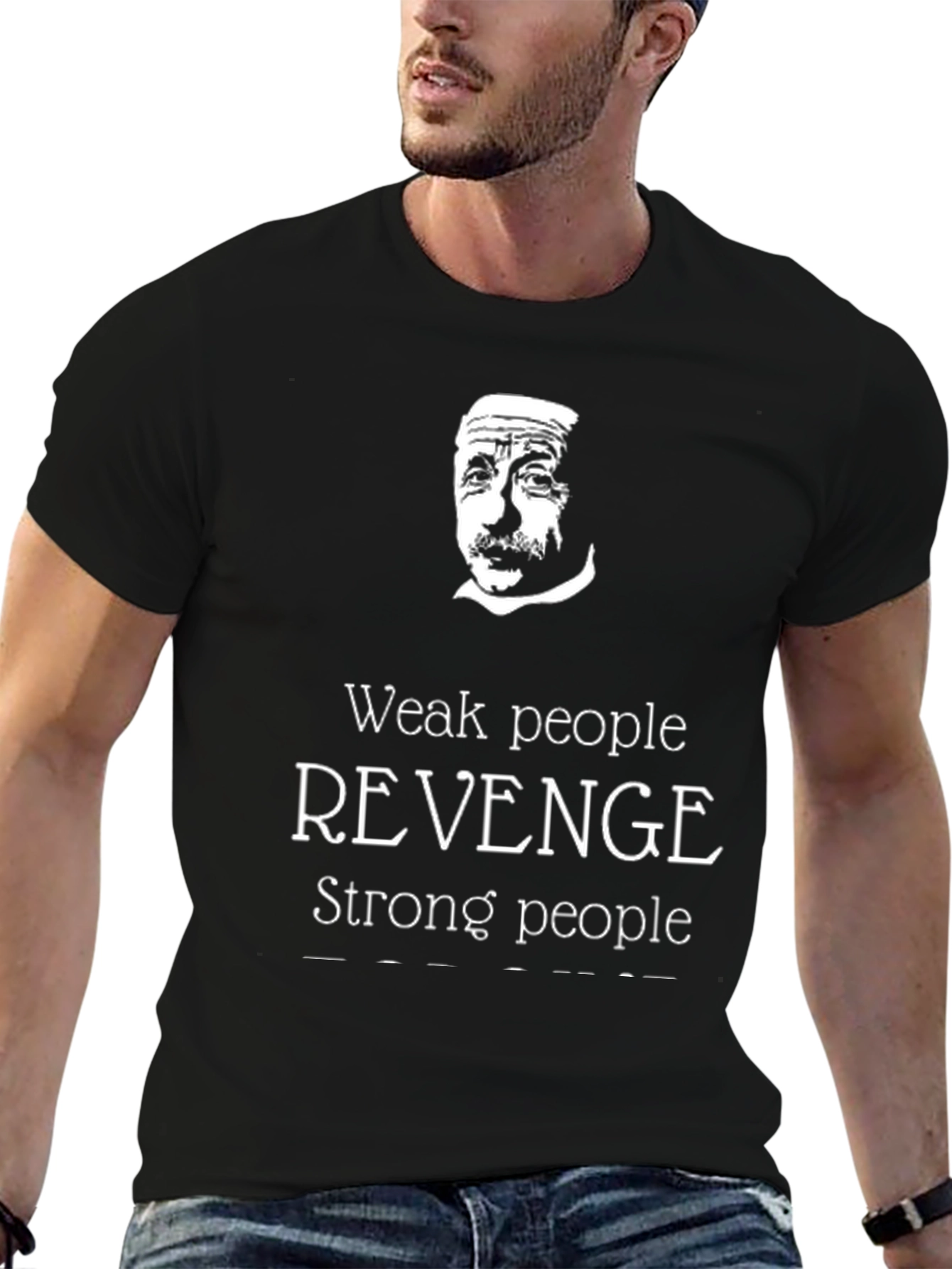 Einstein Revenge T-Shirt - Strong People Motivation