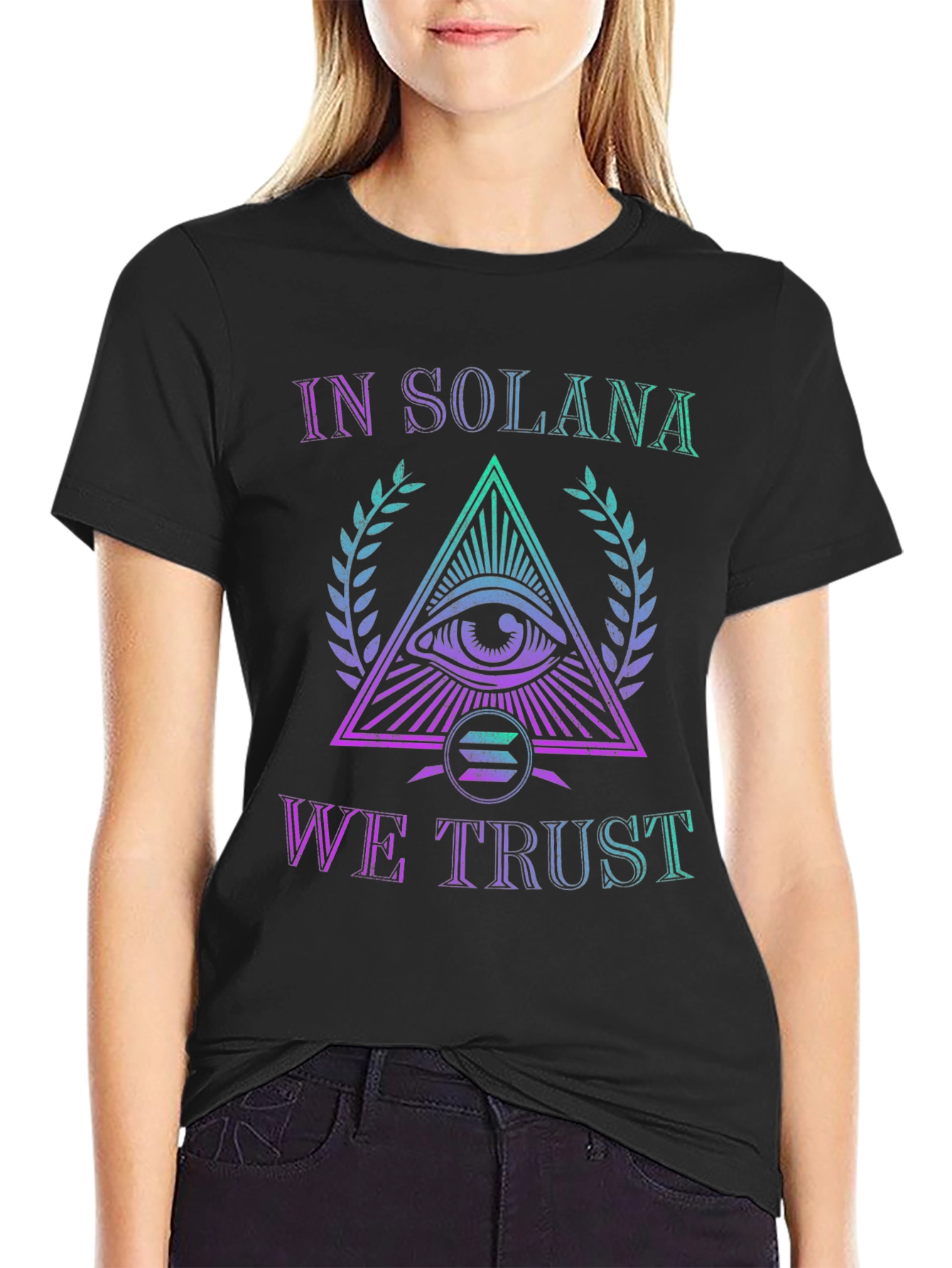 In Solana We Trust Graphic T-Shirt