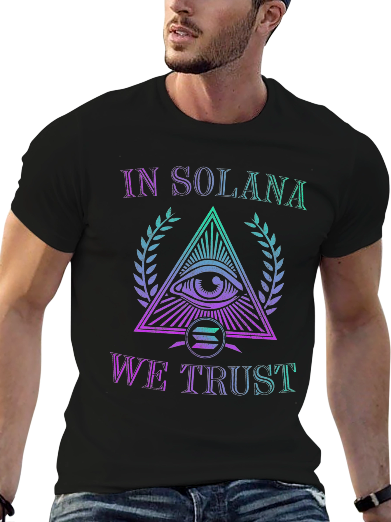 In Solana We Trust Graphic T-Shirt