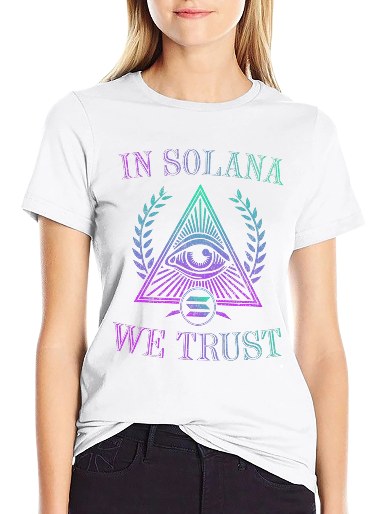 In Solana We Trust Graphic T-Shirt
