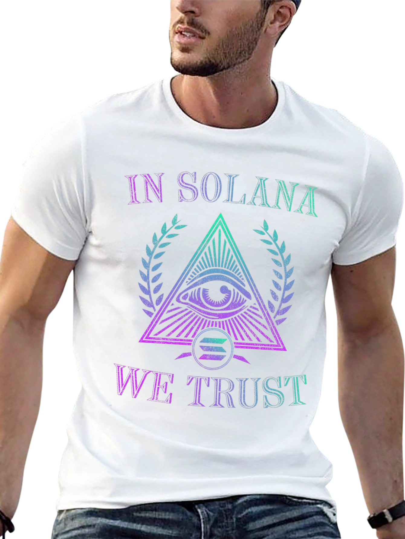 In Solana We Trust Graphic T-Shirt
