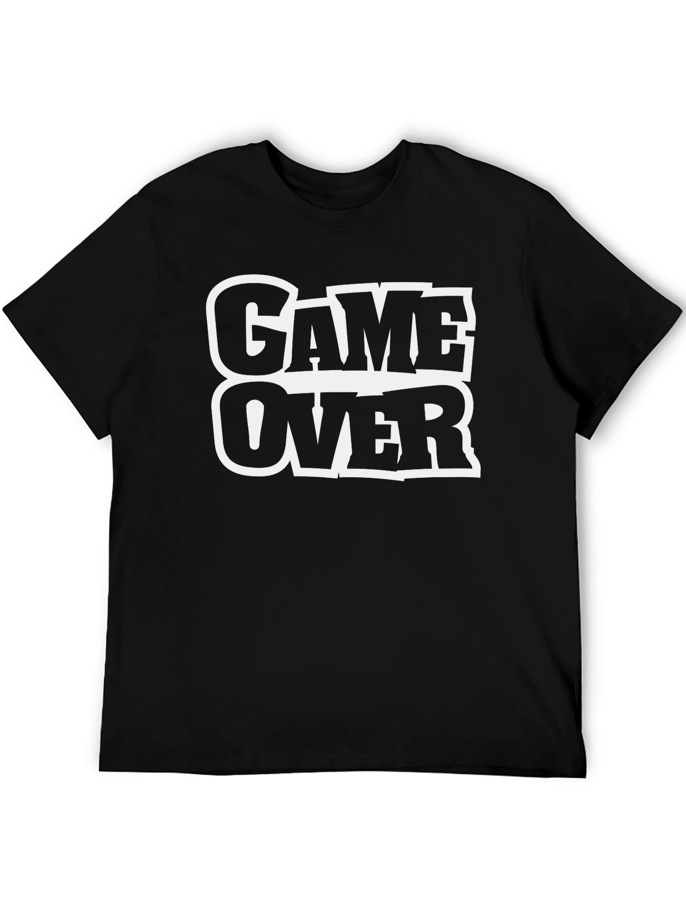 Game Over Black T-Shirt